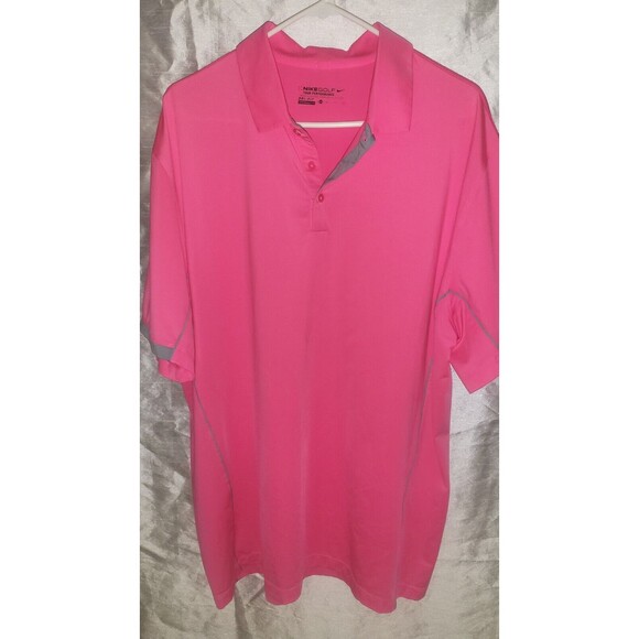 Nike Golf Bright Pink Womens Top Size XL NWOT - Picture 1 of 5